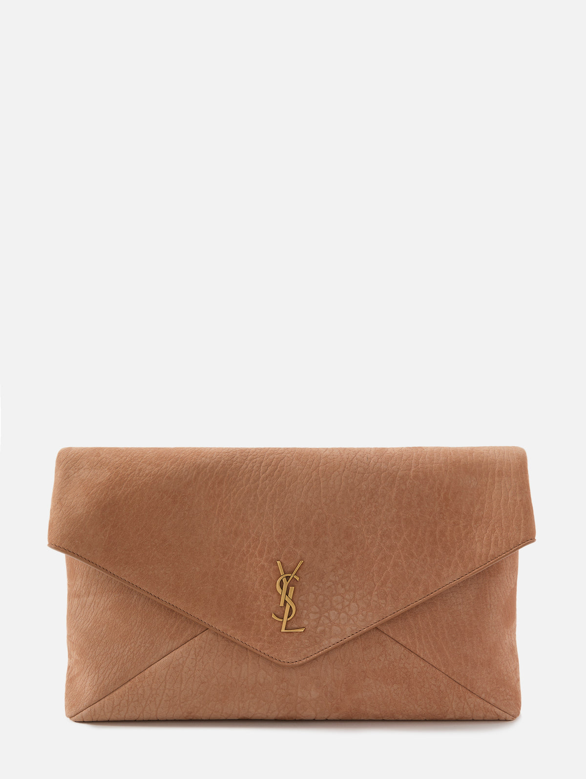 Cassandre XXL Envelope Pouch,SAINT LAURENT,HONEY CARAMEL,Image 4