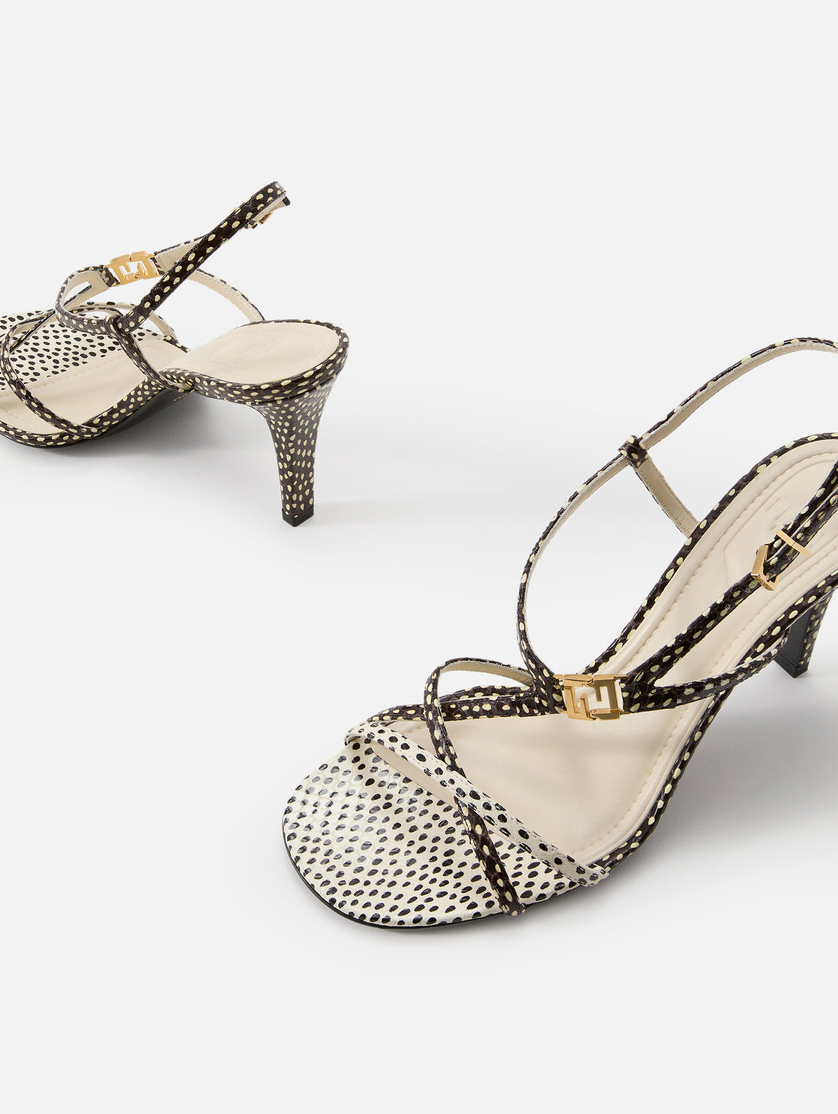 Fold Slide Heel,FENDI,MULTICOLOR,Image 2