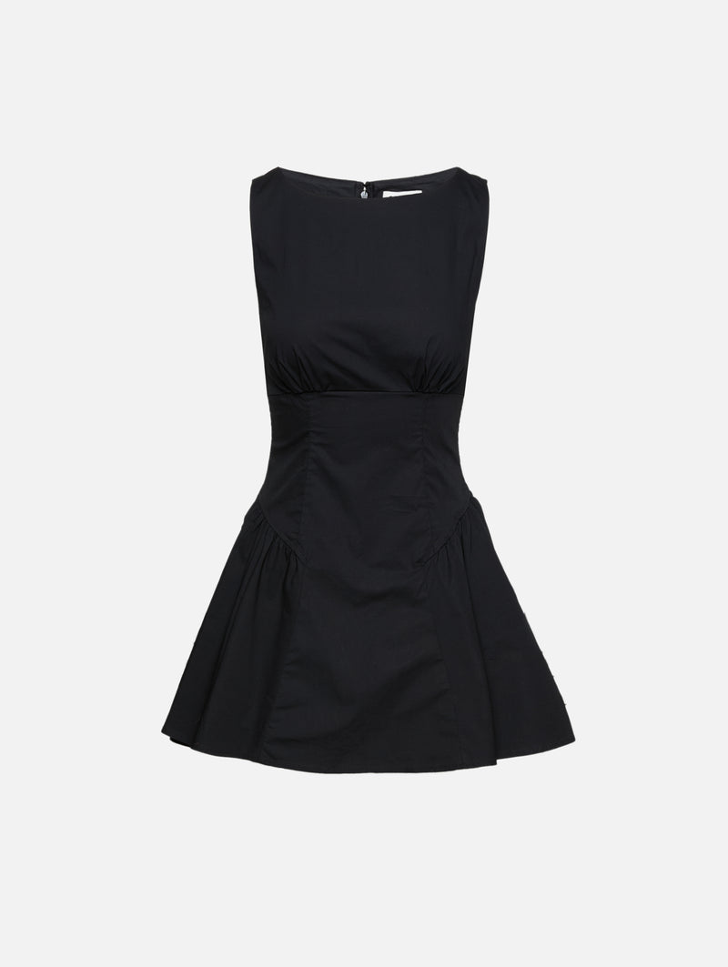 STAUD, Gwen Mini Dress in Black, Size 8 STAUD, Gwen Mini Dress in Black, Size 8