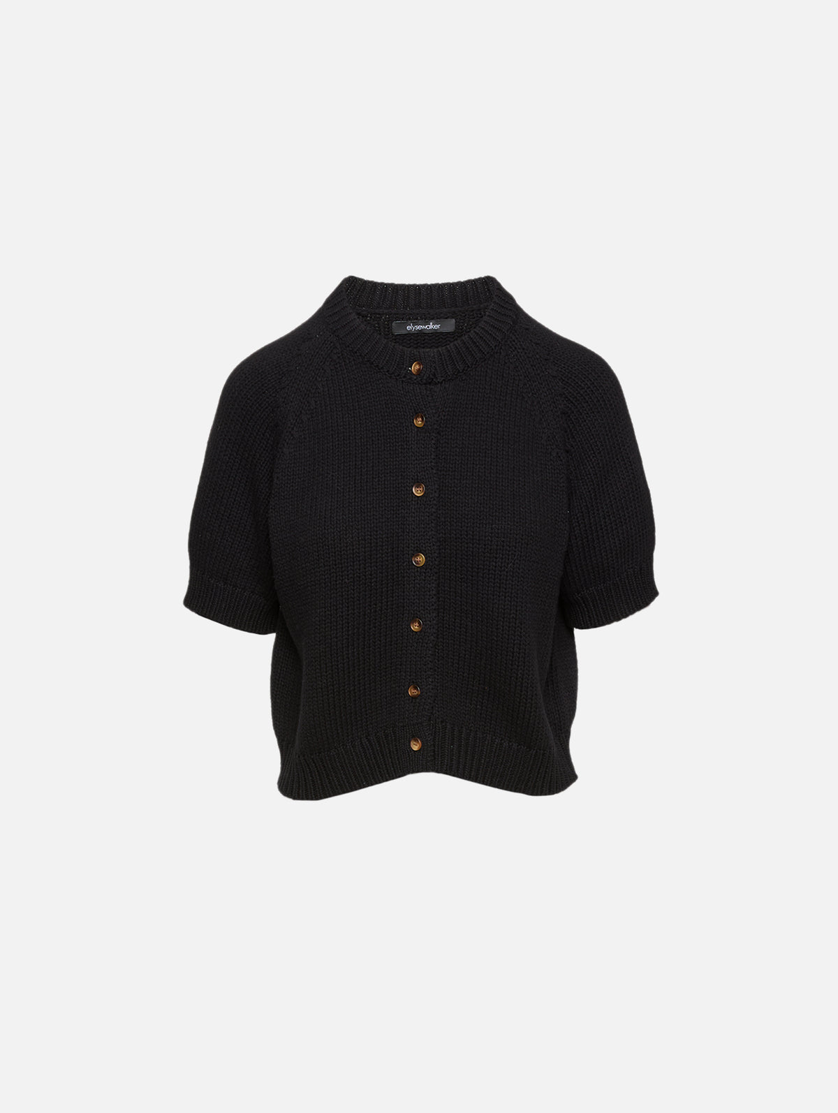 Phoebe Cardigan,ELYSEWALKER LABEL,BLACK,Image 6