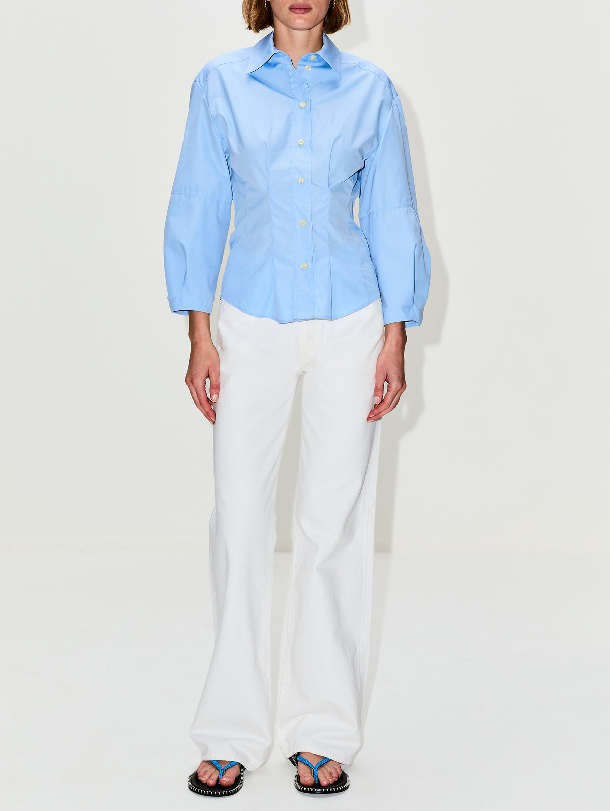 Lucia Top,CALLAS MILANO,PALE BLUE,Image 2