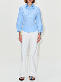 Lucia Top,CALLAS MILANO,PALE BLUE,Image 2