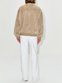 Vivienne Suede Jacket,CITIZENS OF HUMANITY,DEEP OLIVE,Image 3