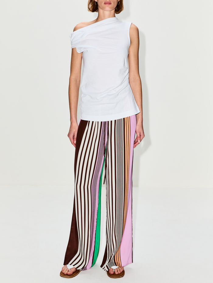 Henray Top,DRIES VAN NOTEN,WHITE,Image 1