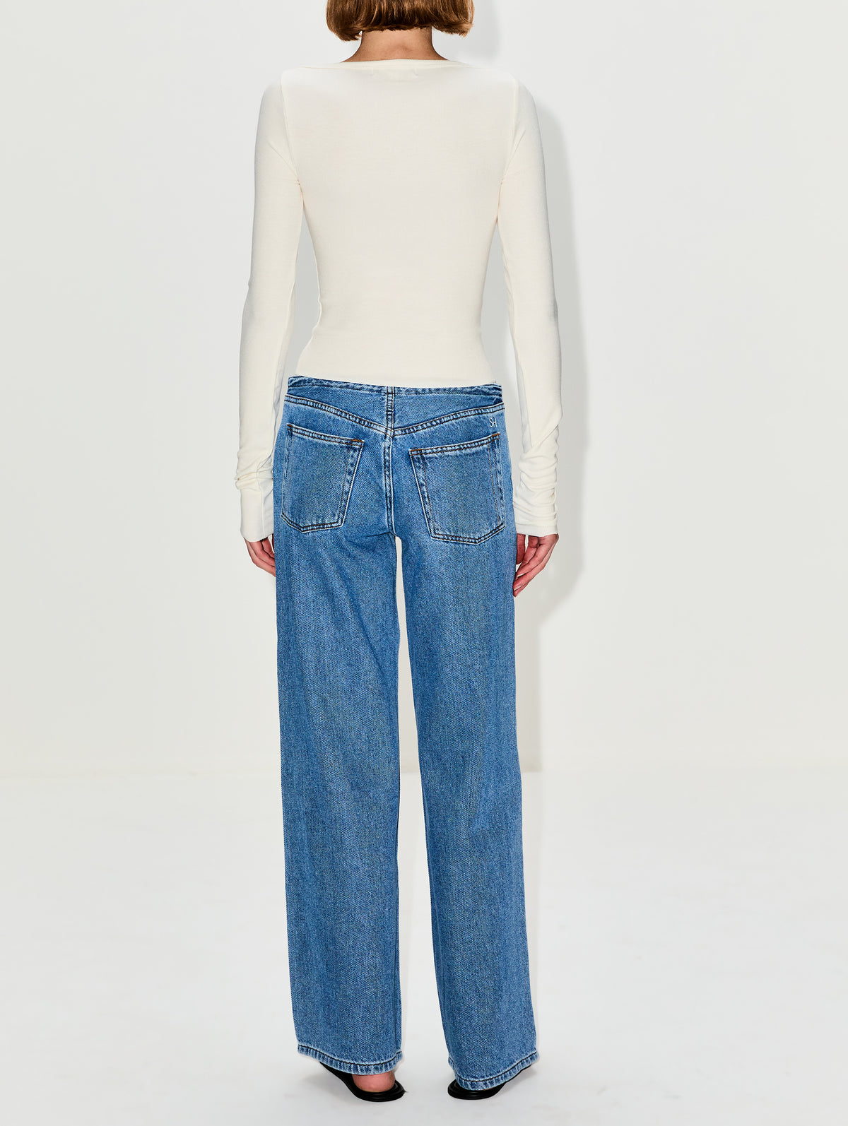 Boatneck Top,ÉTERNE,CREAM,Image 3