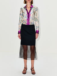 Sybil Skirt,KHAITE,BLACK,Image 2