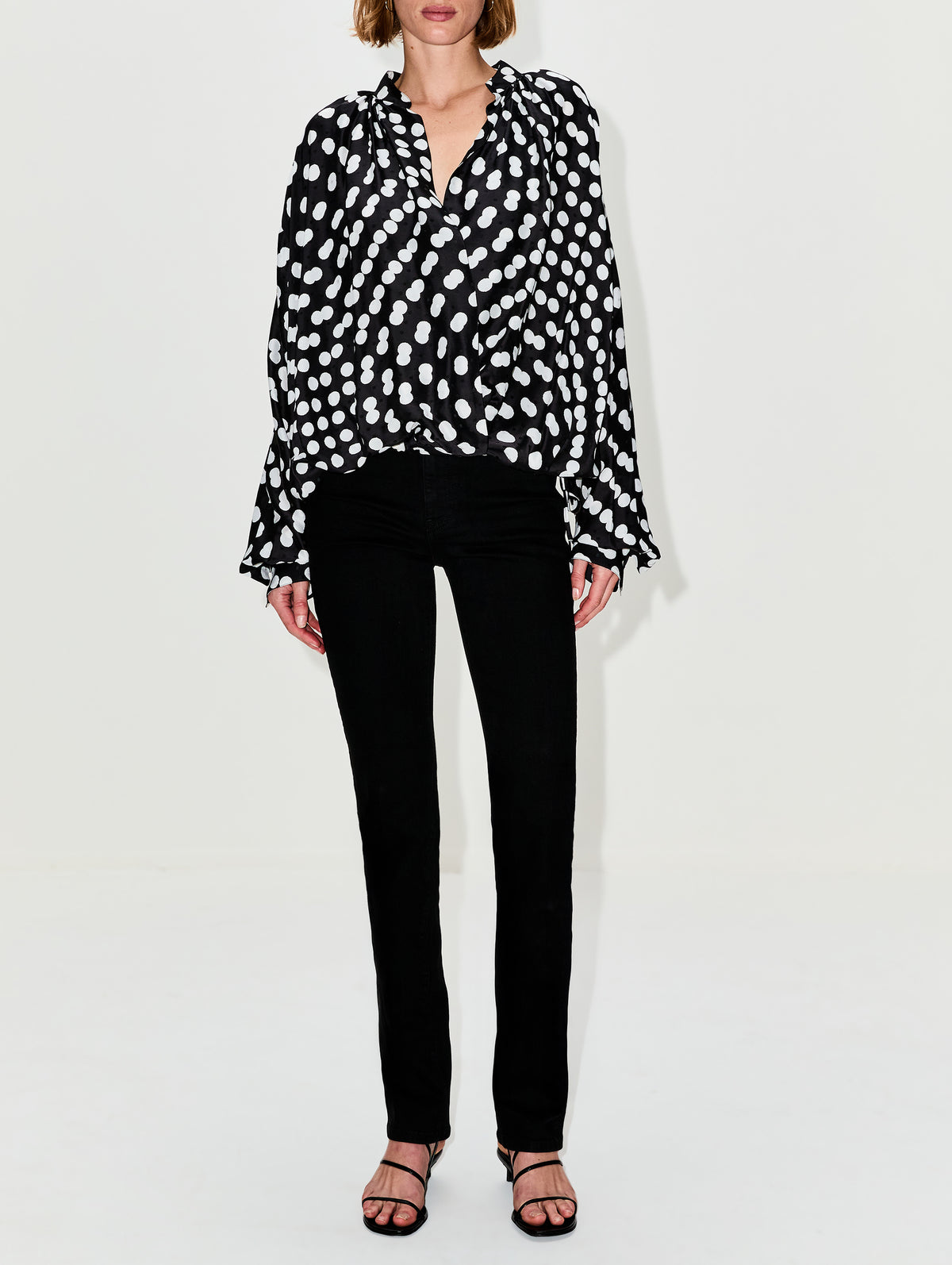 Cenver Shirt,DRIES VAN NOTEN,BLACK,Image 2