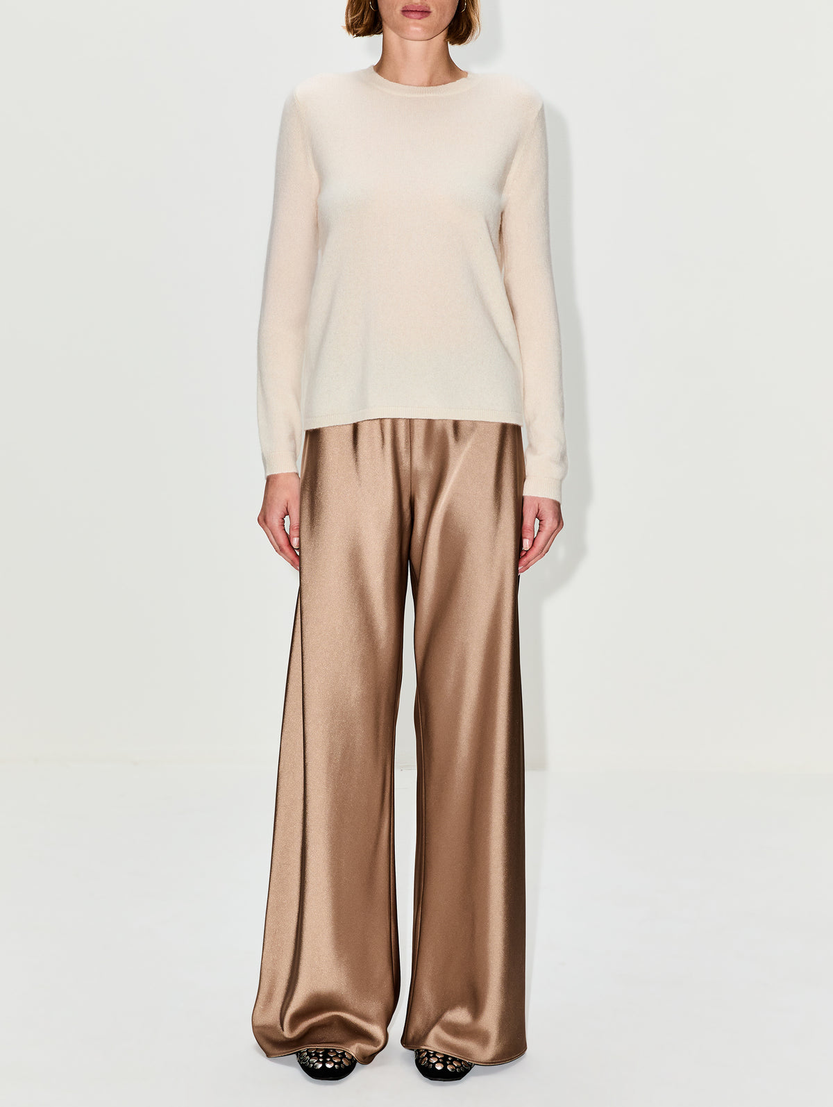 Colby Pant,LA LIGNE,LATTE,Image 2