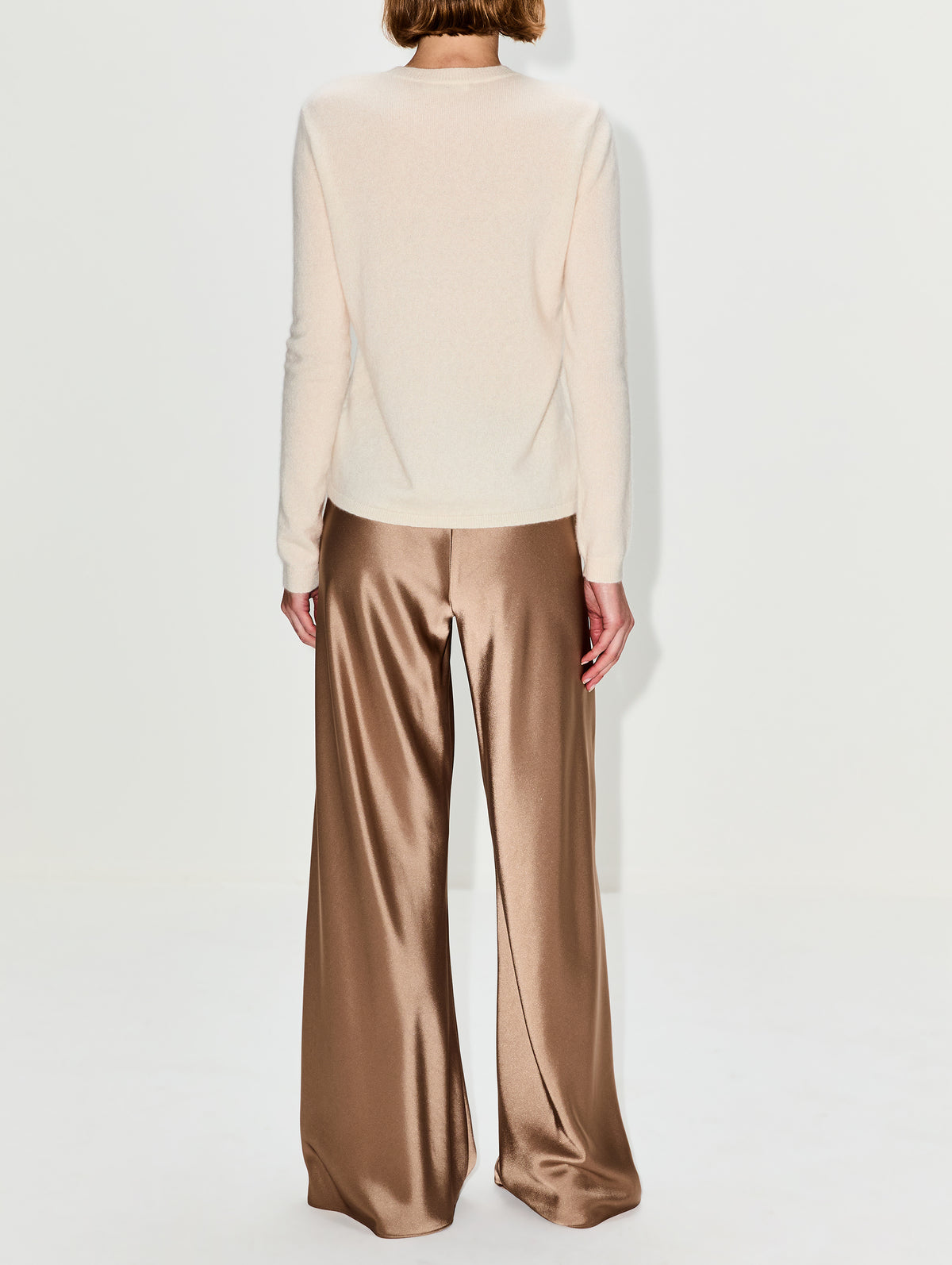 Crewneck Sweater,CO,IVORY,Image 3