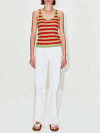 Tova Tank Top,DRIES VAN NOTEN,MINT,Image 2