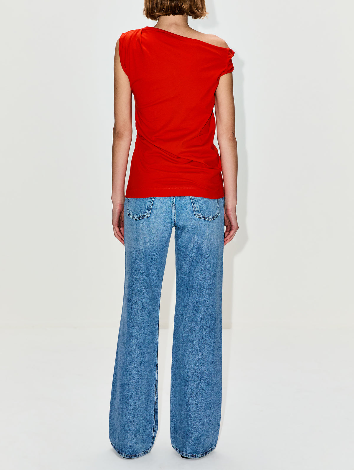 Henray Top,DRIES VAN NOTEN,RED,Image 3