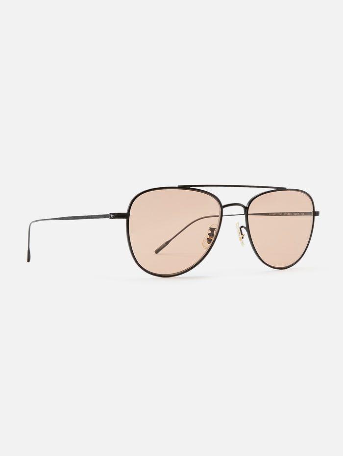 Stilson Sunglasses,OLIVER PEOPLES,MATTE BLACK,Image 1