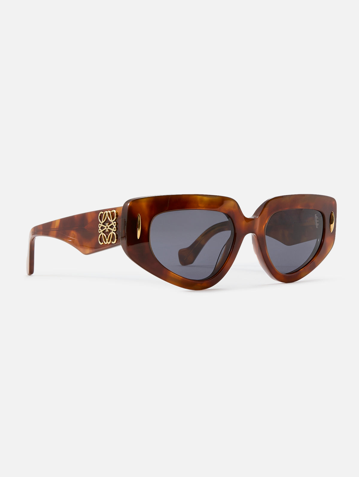 Anagram Frame Sunglasses,LOEWE EYEWEAR,NAVY,Image 8