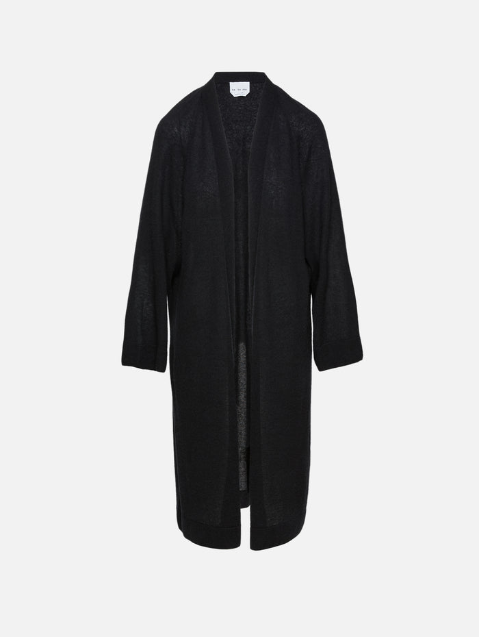 Kimono Cardigan,SASUPHI,BLACK,Image 1