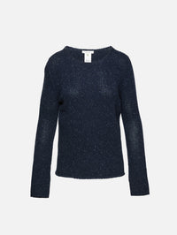 Nitha Top,THE ROW,NAVY MELANGE,Image 1