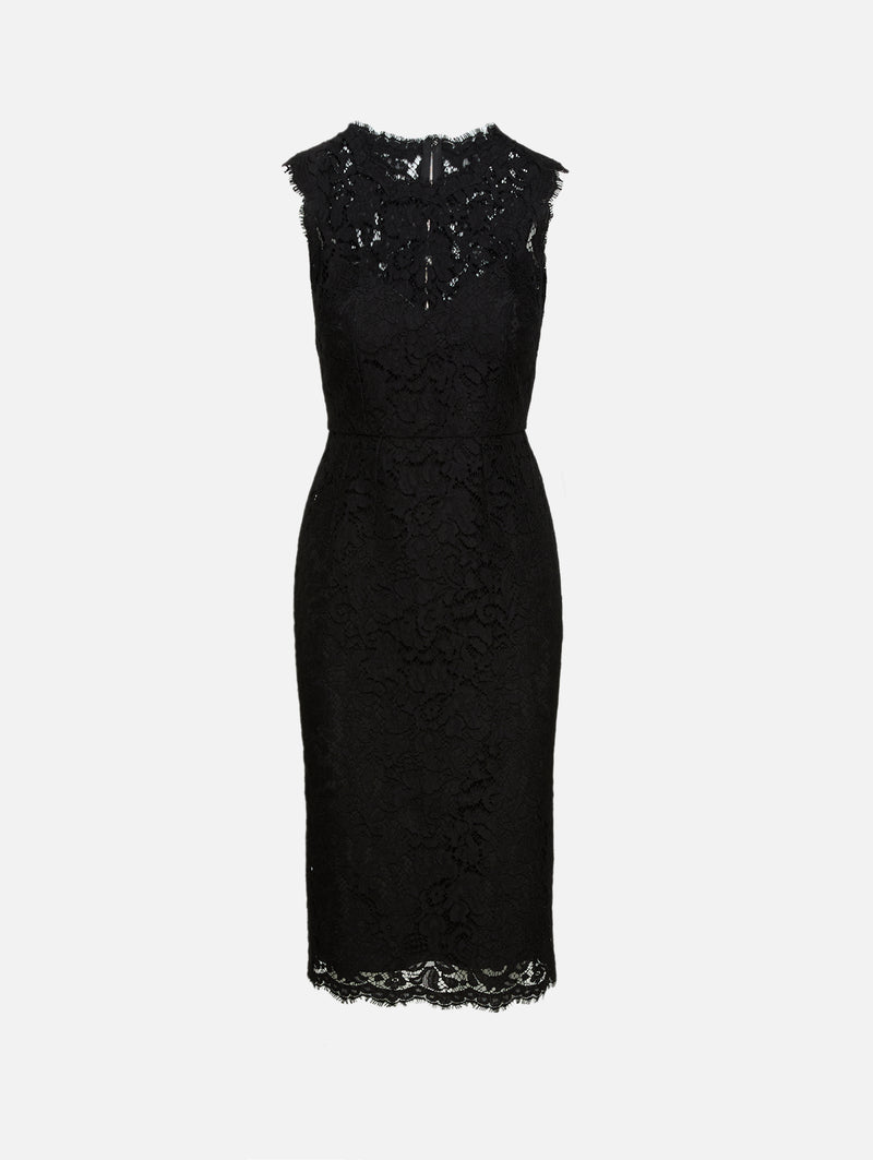 Sleeveless Lace Dress