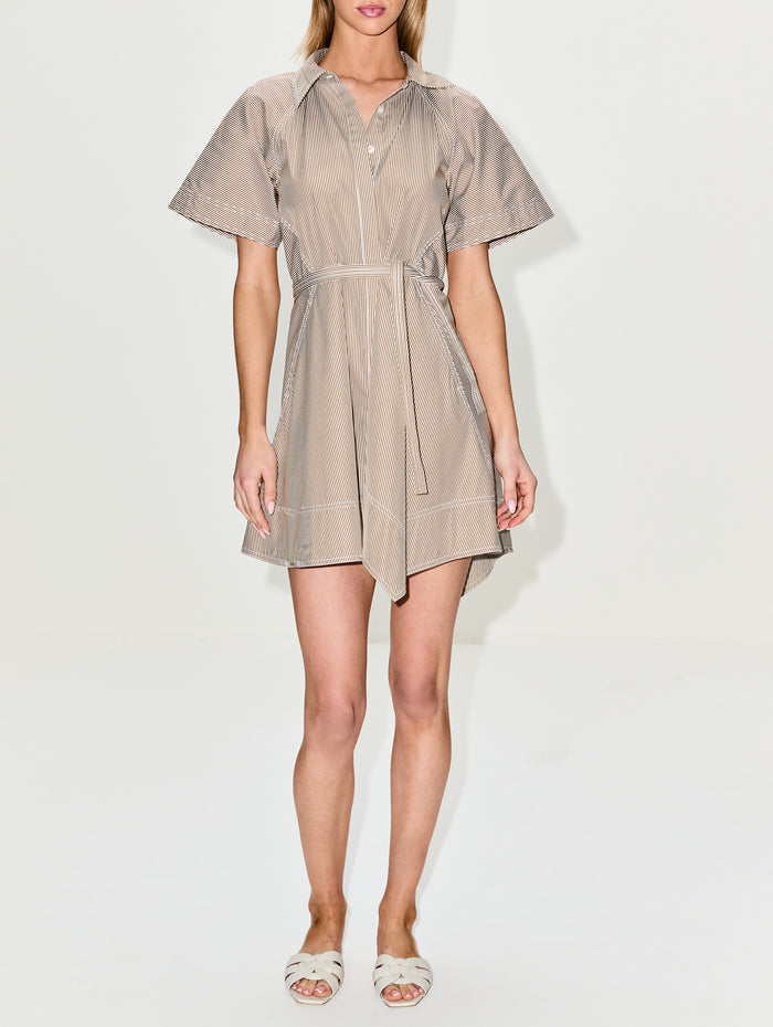 Julie Dress,A.L.C.,PEARL/AGED BRONZE,Image 1