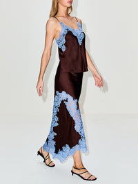 Olivia Skirt,A.L.C.,GANACHE/FRENCH BLUE,Image 3