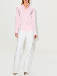 Summer Silk Blouse,ELYSEWALKER LABEL,LIGHT PINK,Image 2