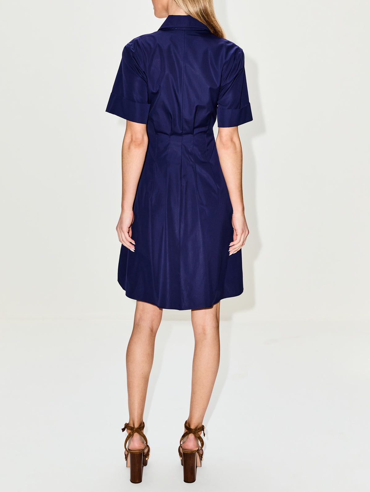 Bergamo Dress,CALLAS MILANO,NAVY,Image 4