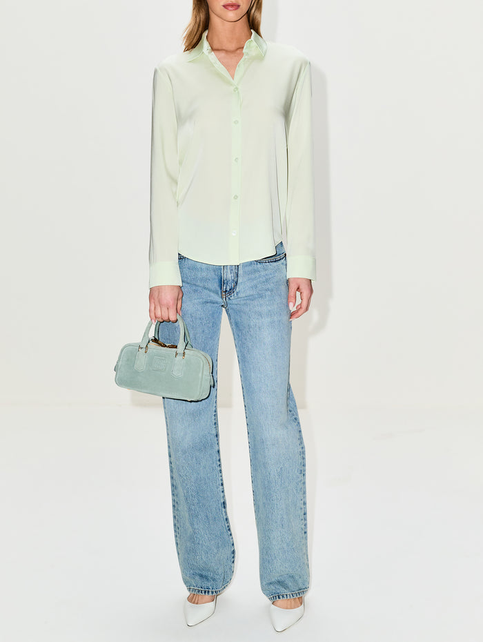 Summer Silk Blouse,ELYSEWALKER LABEL,MINT,Image 1