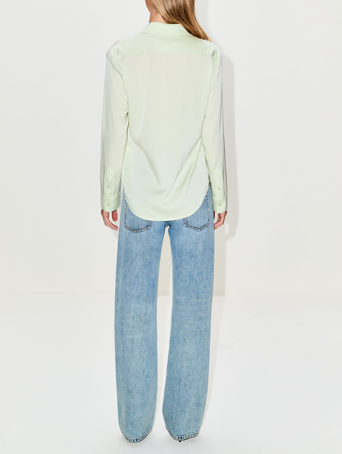 Summer Silk Blouse,ELYSEWALKER LABEL,MINT,Image 3