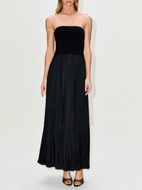 Strapless Dress,LA LIGNE,BLACK,Image 2