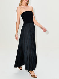 Strapless Dress,LA LIGNE,BLACK,Image 3