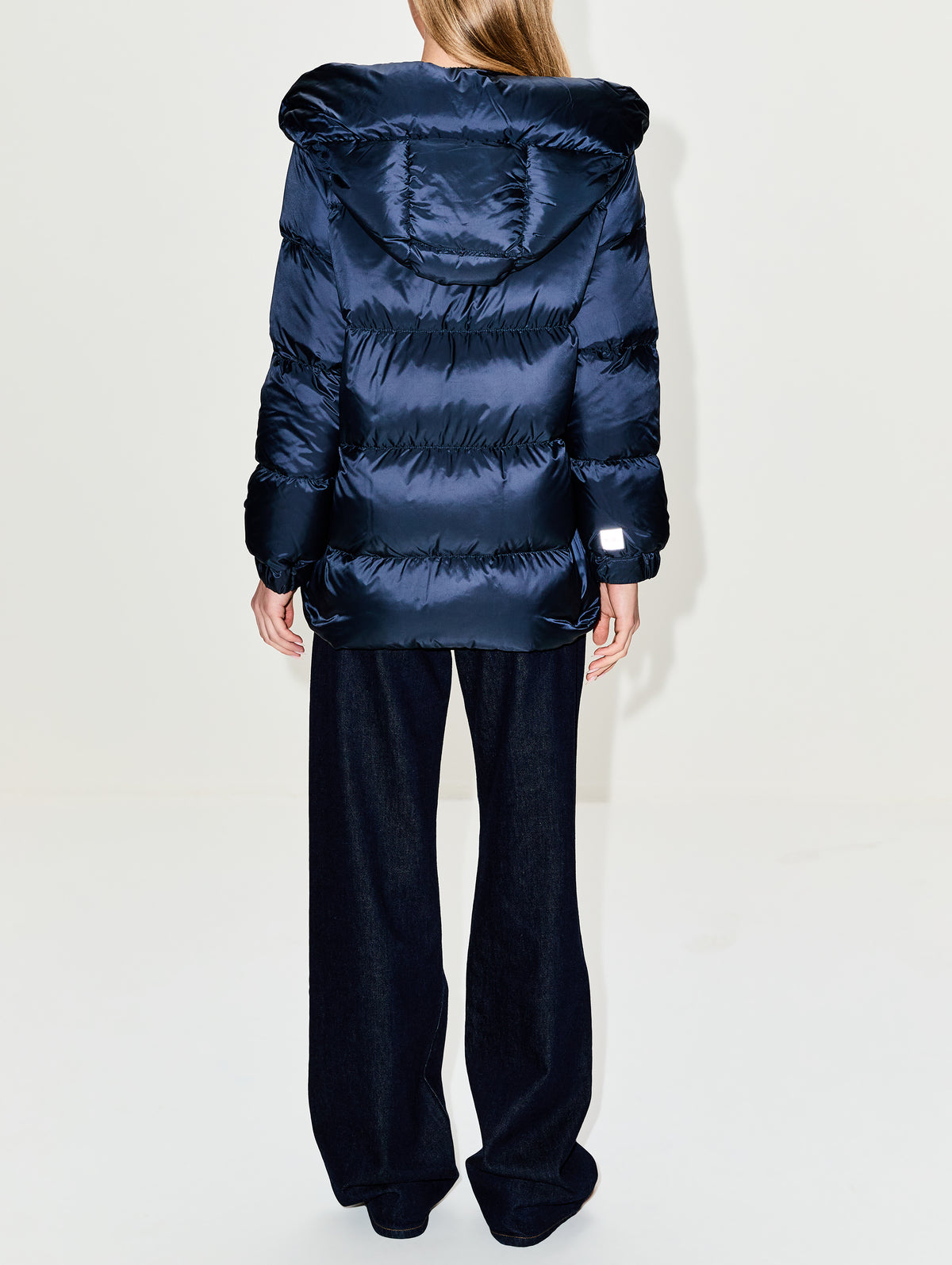 Seia Puffer Coat,MAX MARA,MIDNIGHT,Image 3