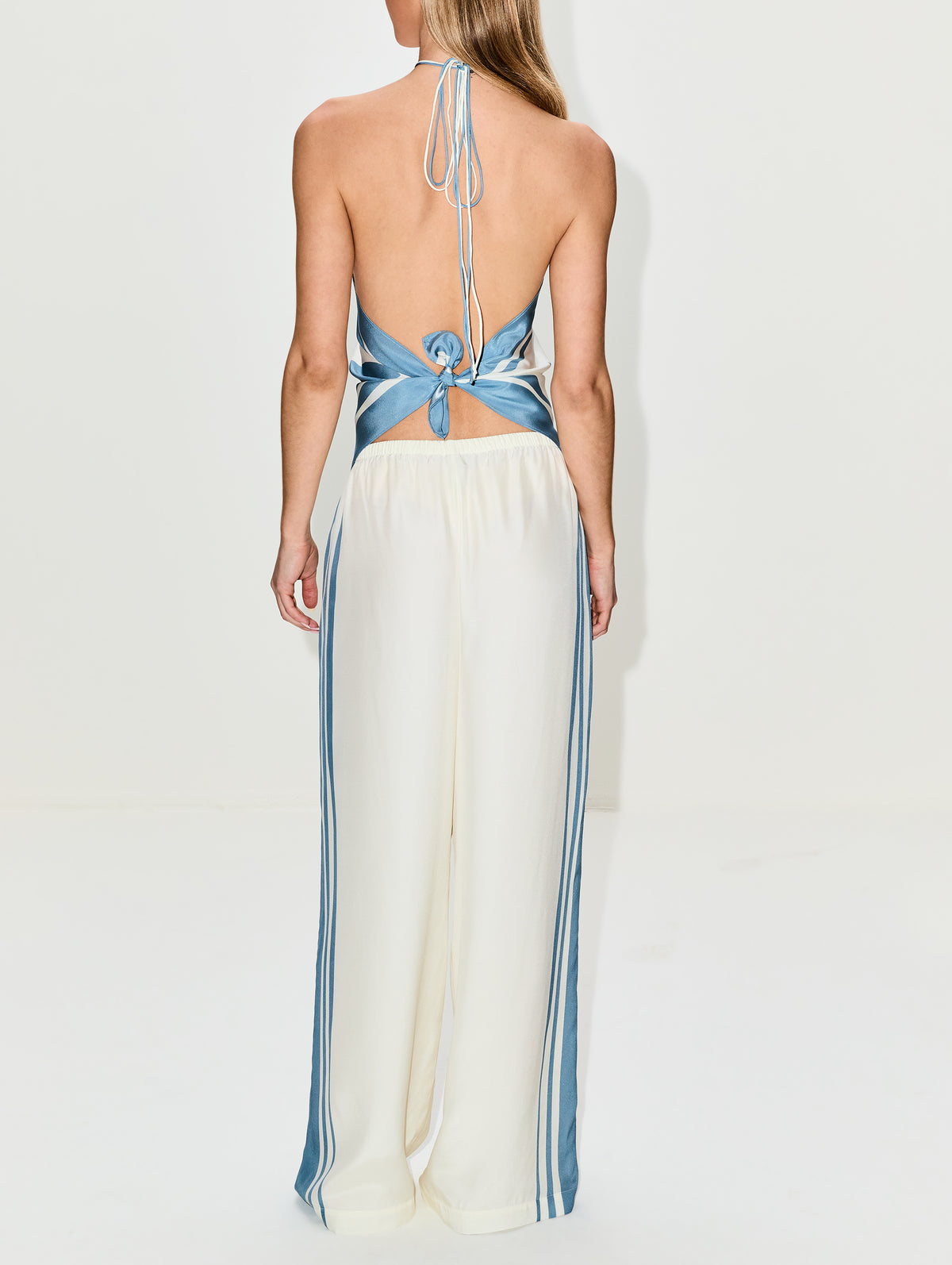 Lilou Scarf,SIR.,LIORA BLUE,Image 4