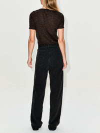 Niari Top,THE ROW,CHOCOLATE,Image 3