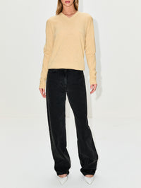 Nian Top,THE ROW,PALE YELLOW,Image 2