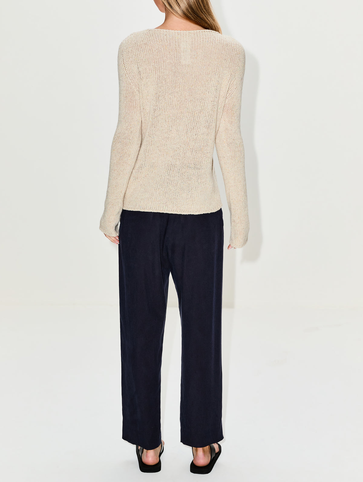 Nitha Top,THE ROW,IVORY,Image 3