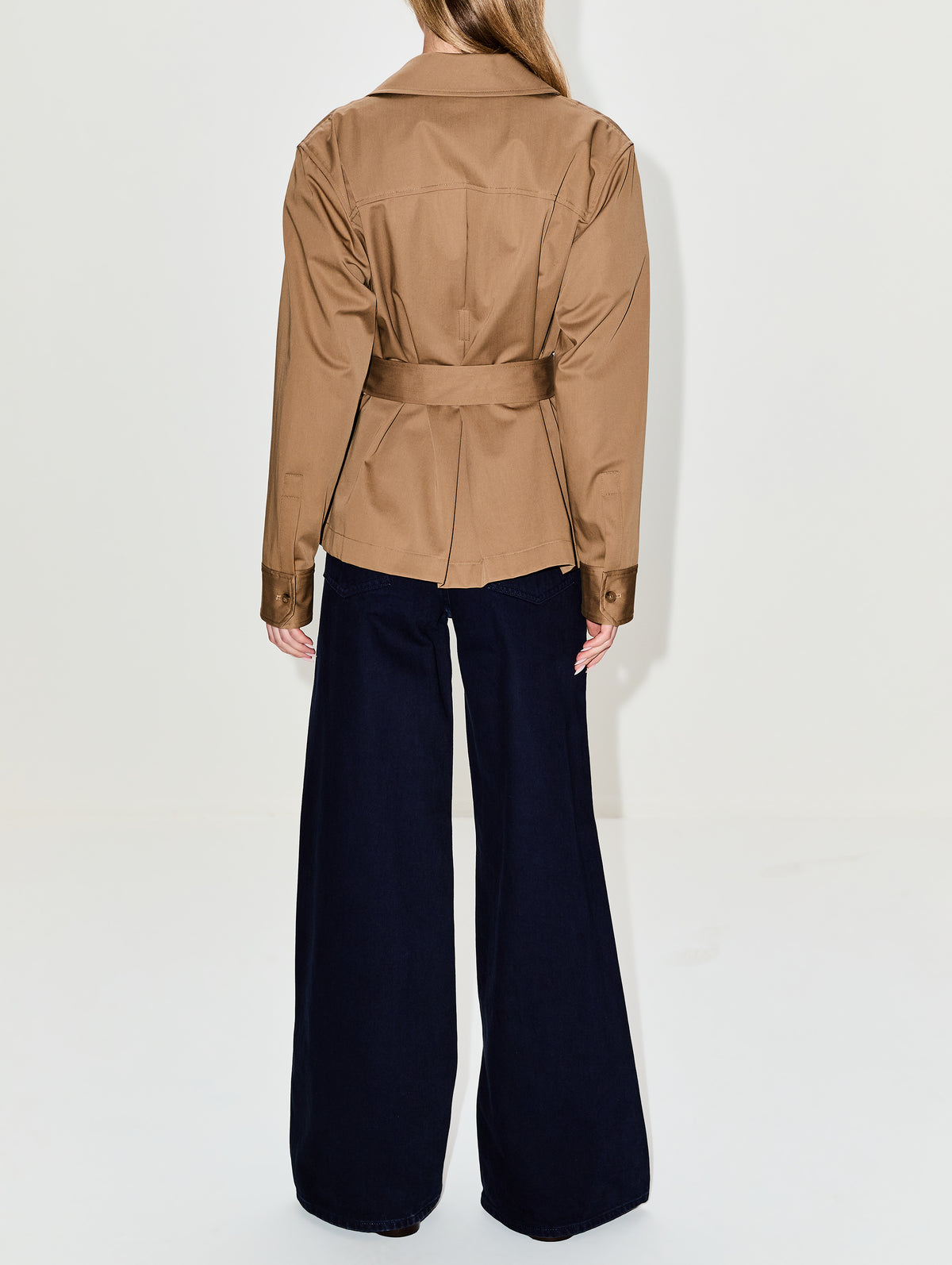 Wrap Me Up Jacket,TWP,BRITISH KHAKI,Image 3