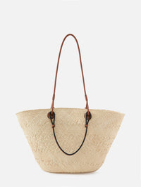 Anagram Basket Bag,LOEWE,NATURAL/TAN,Image 2