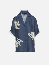 Lilou Shirt,SIR.,LIORA CHARCOAL BLUE,Image 1