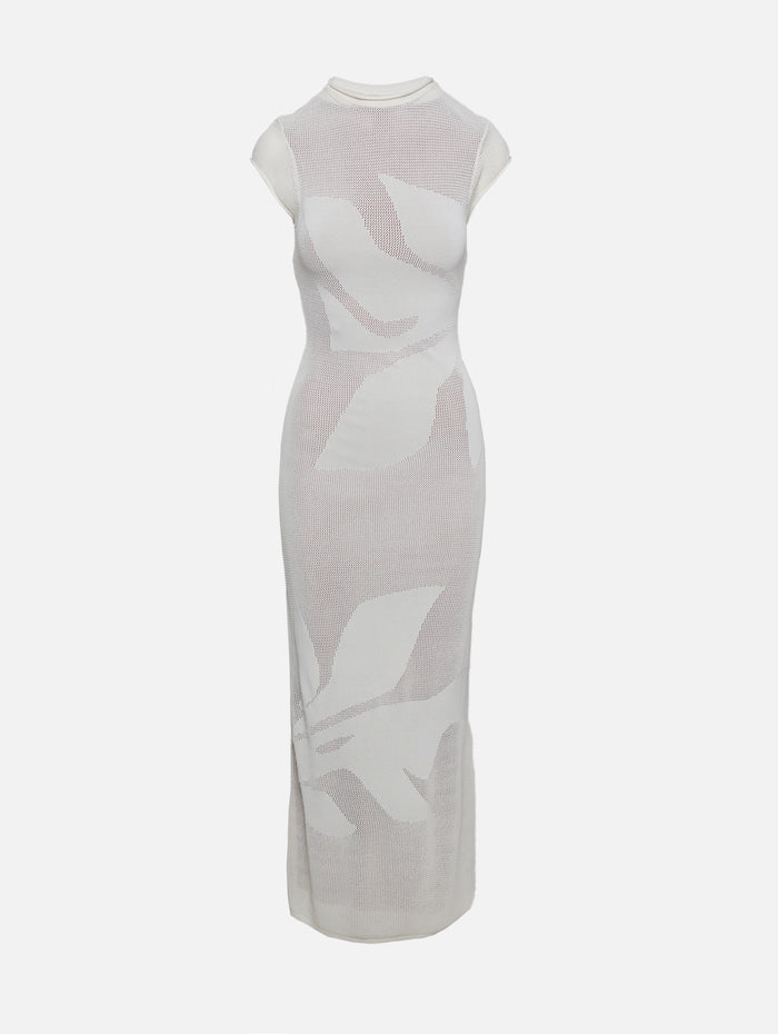 Solange Midi Dress,SIR.,NATURAL,Image 1