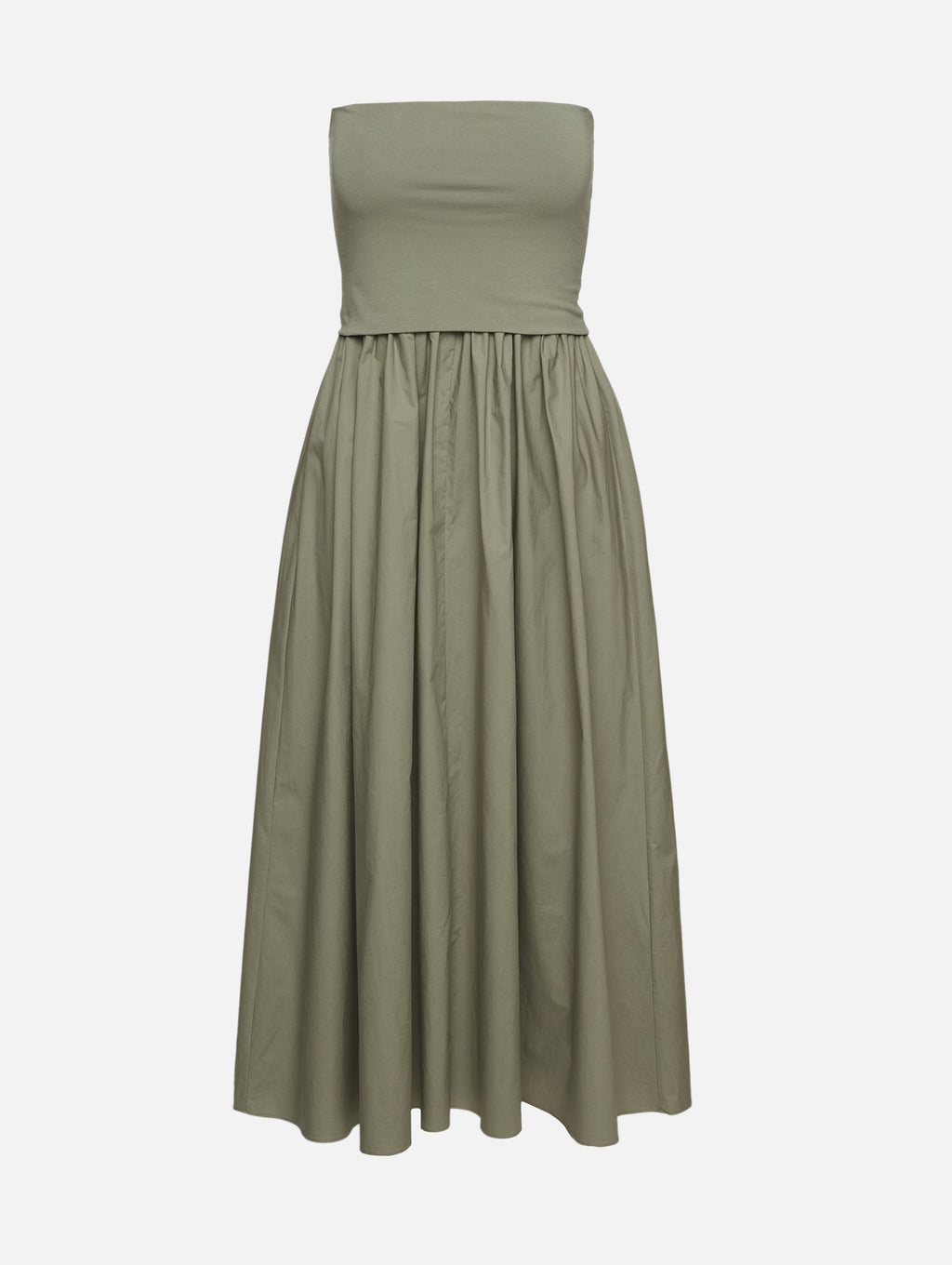 by malene birger strapless organic cotton maxi dress BY MALENE BIRGER Marciella strapless stretch-cotton maxi dress