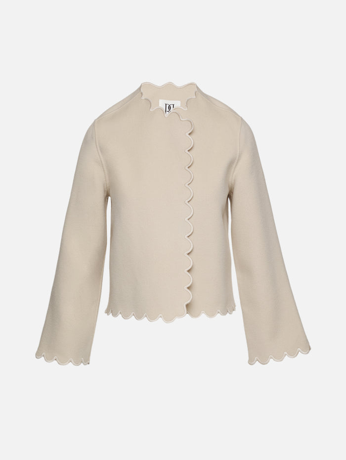 Vibetta Jacket,BY MALENE BIRGER,VANILLA CREAM,Image 1