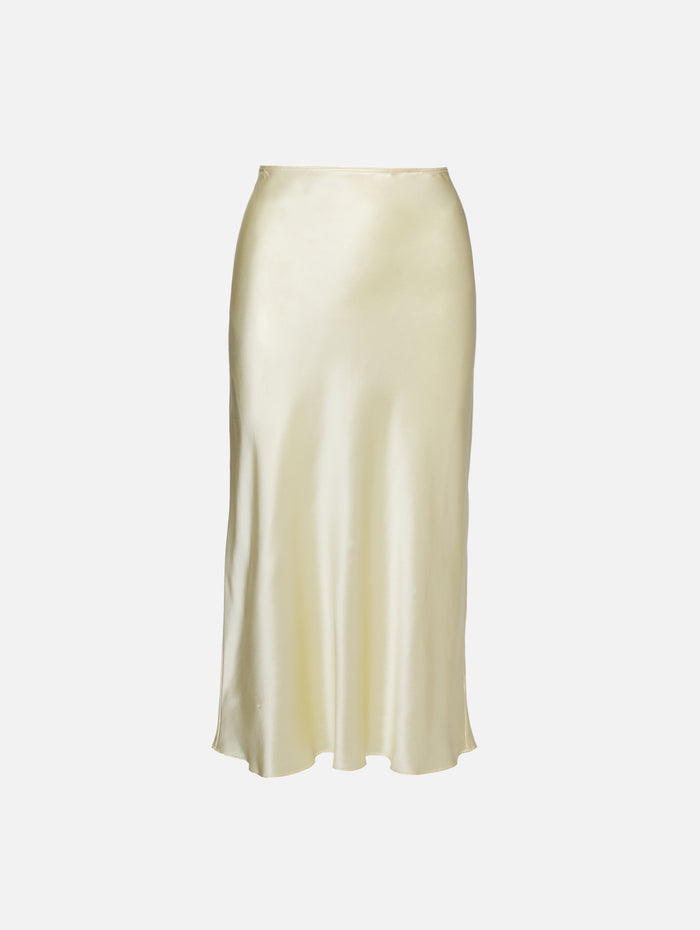 Miranda Scallop Trim Skirt,SABLYN,BUTTERCUP,Image 1