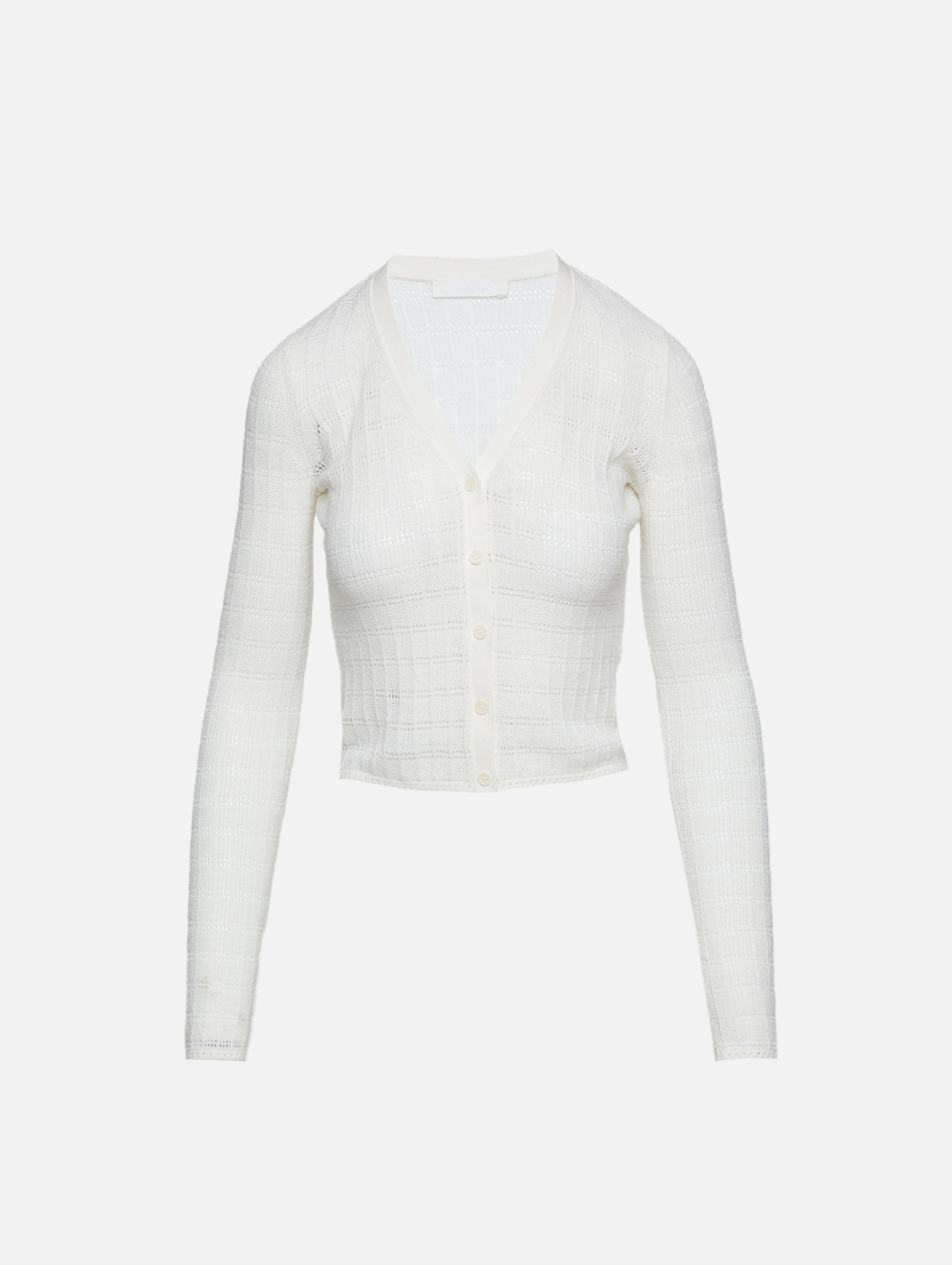 Vinni Knit Cardigan,SABLYN,GARDENIA,Image 1