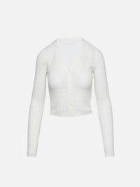 Vinni Knit Cardigan,SABLYN,GARDENIA,Image 1