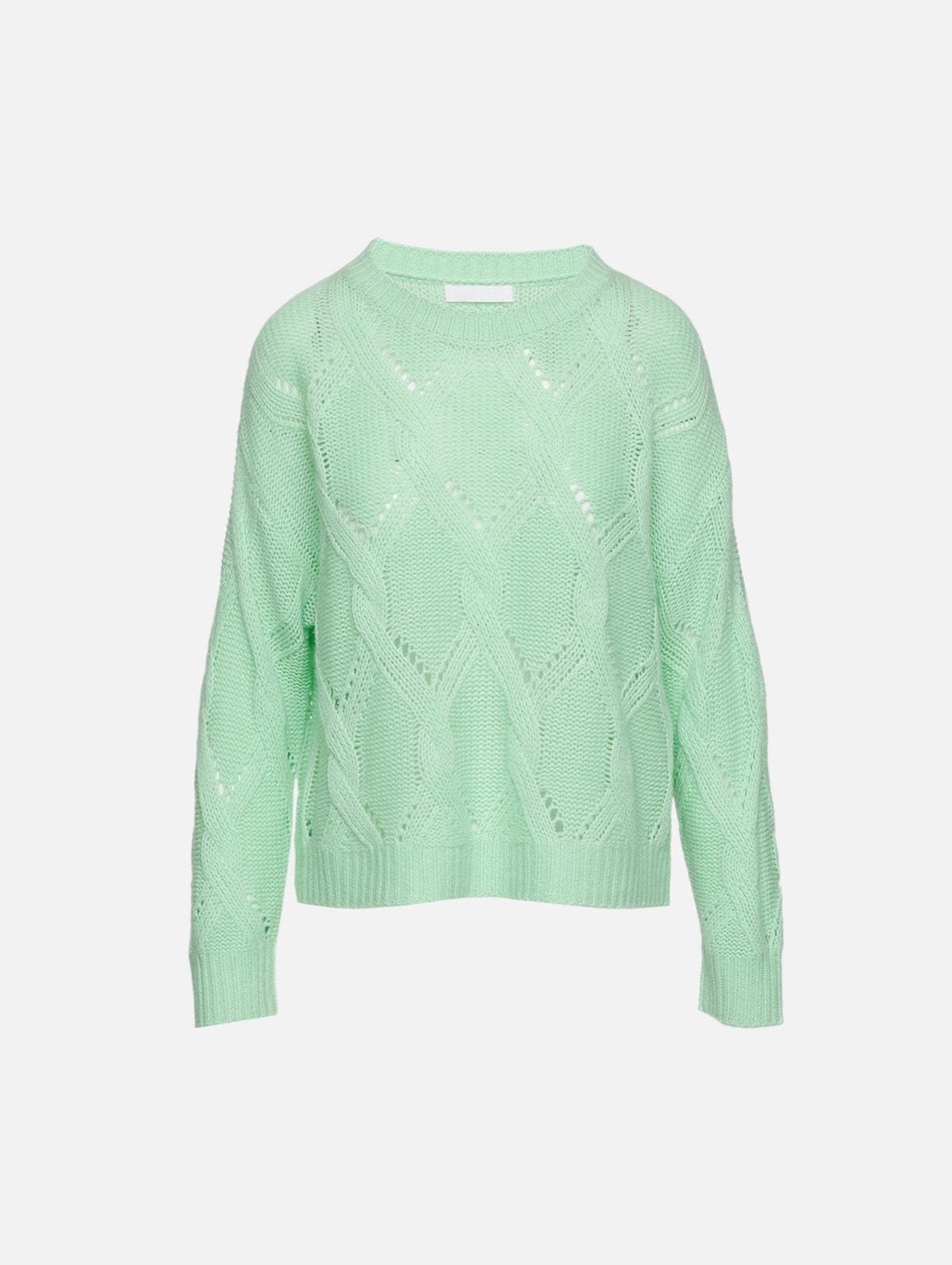 Gia Slouchy Crewneck Sweater,SABLYN,LIME,Image 1