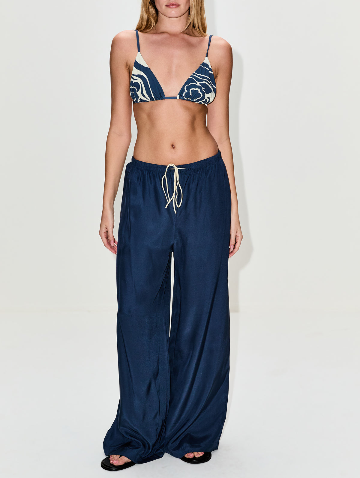 Lilou Top,SIR.,LIORA CHARCOAL BLUE,Image 4