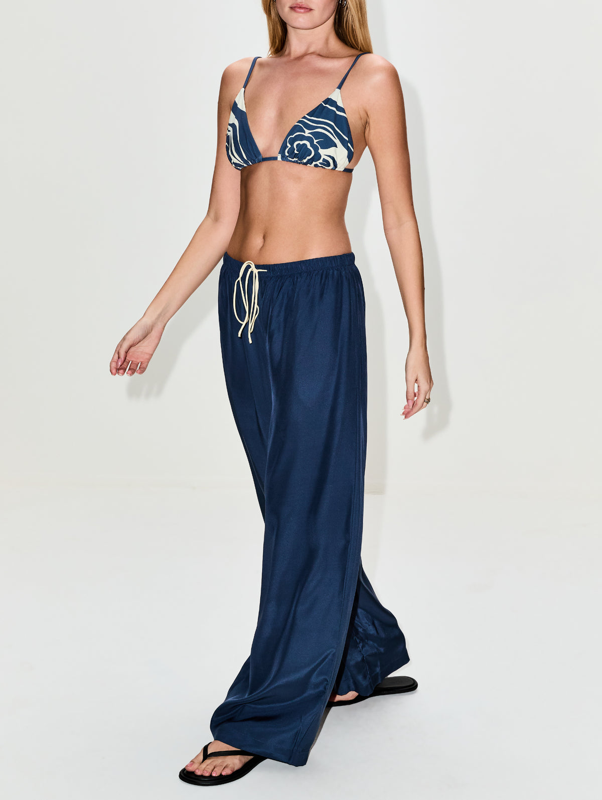 Lilou Pant,SIR.,LIORA CHARCOAL BLUE,Image 3