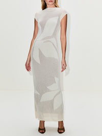 Solange Midi Dress,SIR.,NATURAL,Image 2