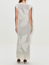 Solange Midi Dress,SIR.,NATURAL,Image 4