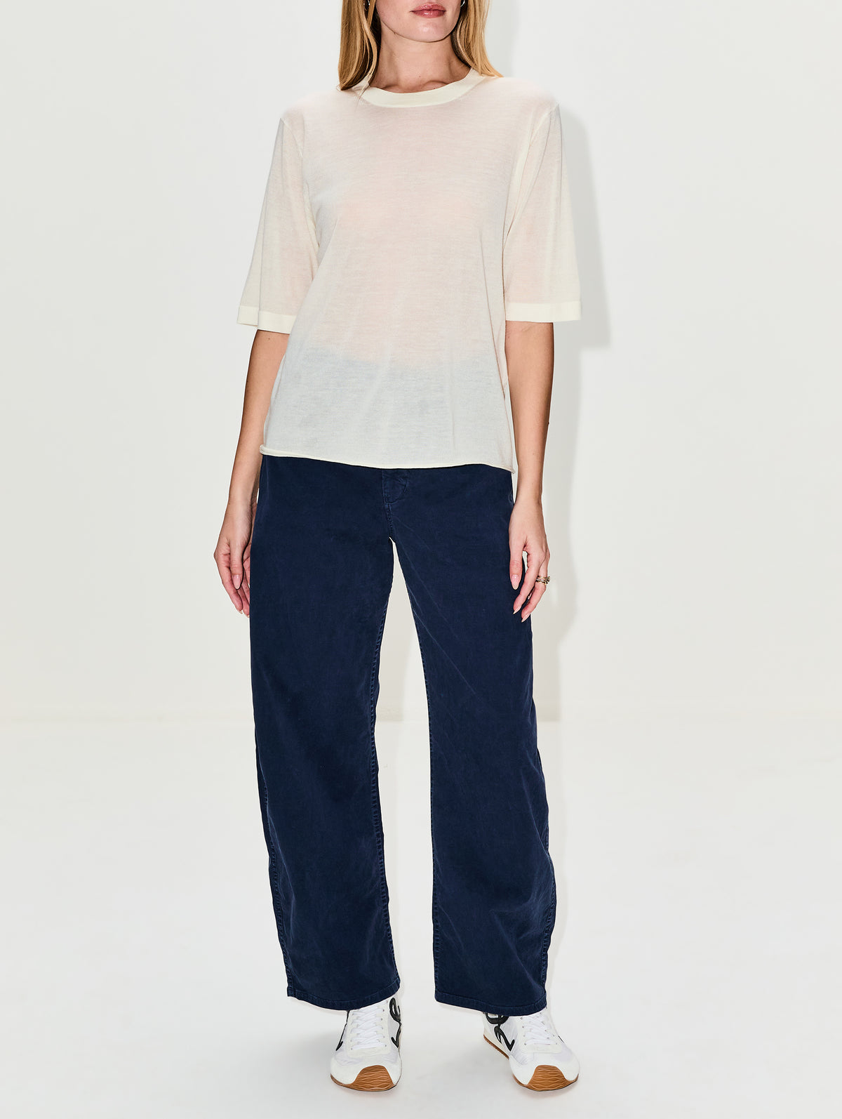 Nala Top,LOULOU DE SAISON,IVORY,Image 2