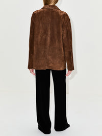 Janine Shirt,THE ROW,OAK BROWN,Image 3