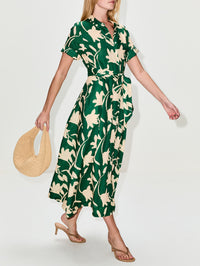 Aster Dress,BIRDS OF PARADIS BY TROVATA,MADALENA FLORAL,Image 3